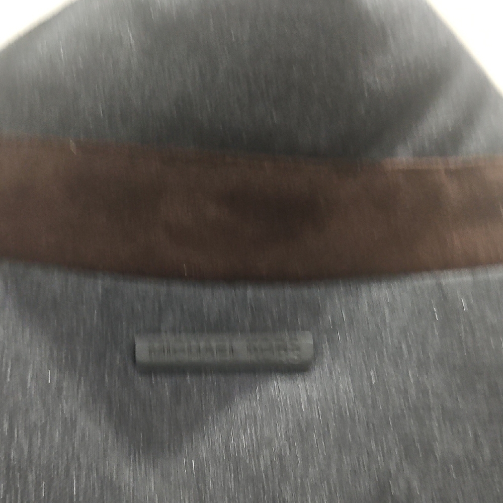 Michael Kors Charcoal Quilted Vest - Picture 7 of 9